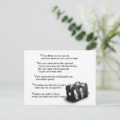 郵便やる気を起こさせるカード ポストカード (スタンド正面)