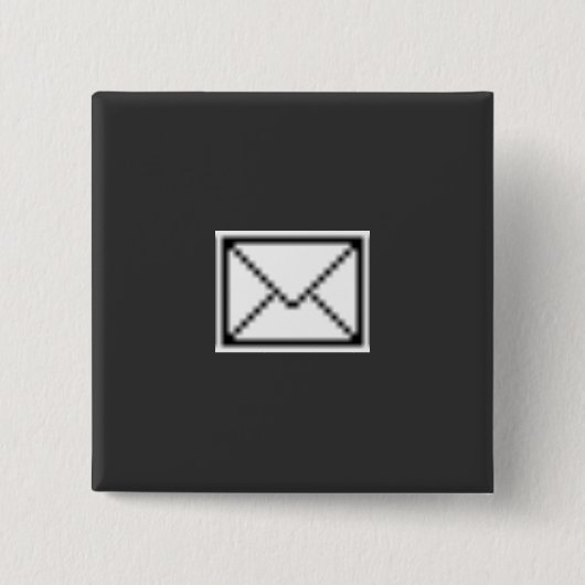 郵便アイコンノベルティ 缶バッジ (正面)