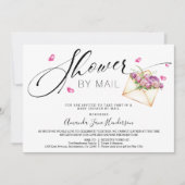 郵便エレガントでシャワー 招待状 (正面)