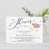 郵便エレガントでシャワー 招待状 (スタンド正面)