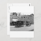 郵便サービス技術のアップグレード: 1900年代初頭 ポストカード (正面/裏面)