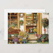 郵便デフローレスy macetas de muchos colores!! ポストカード (正面/裏面)