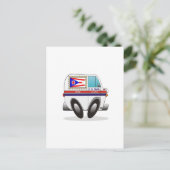 郵便トラックオハイオ州 ポストカード (スタンド正面)