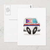 郵便トラックオハイオ州 ポストカード (正面/裏面)