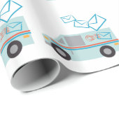 郵便トラック ラッピングペーパー (ロールコーナー)