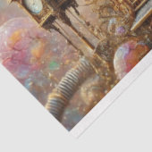 郵便ビクトリアンウサギSteampunk Decompage 薄葉紙 (詳細)