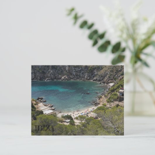 郵便ビスタデウナプラヤエンイビサ ポストカード (スタンド正面)