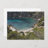 郵便ビスタデウナプラヤエンイビサ ポストカード (正面/裏面)