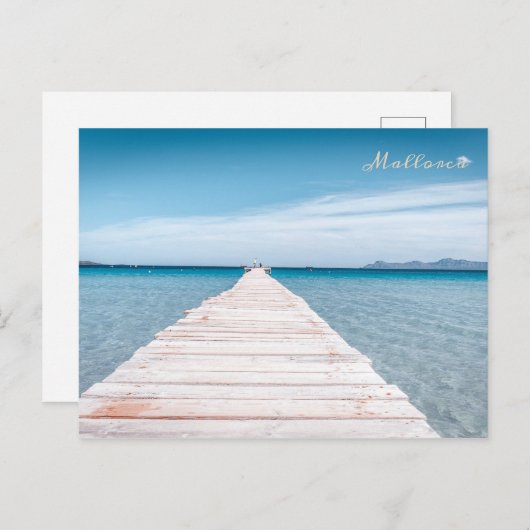 郵便プエンテデラプラヤデアルクディアンマヨルカ ポストカード (正面/裏面)