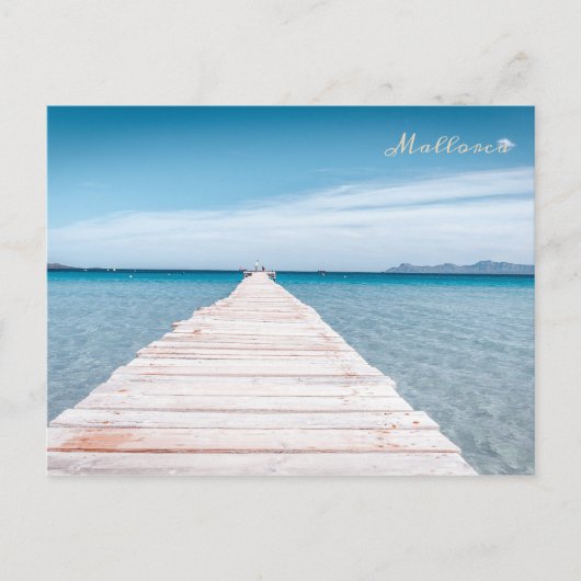 郵便プエンテデラプラヤデアルクディアンマヨルカ ポストカード (正面)