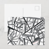 郵便モダンカード ポストカード (正面/裏面)