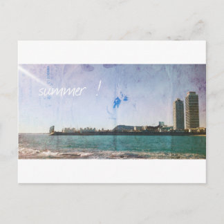 郵便ヴィンテージデバルセロナ ポストカード