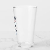 郵便作業者の同僚メールマンパーソナライズされた名 タンブラーグラス (左)