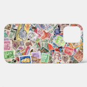 郵便切手の大きな山、Case-Mate iPhoneケース Case-Mate iPhoneケース (裏面 (横))