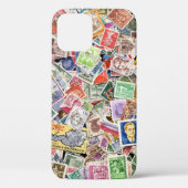 郵便切手の大きな山、Case-Mate iPhoneケース Case-Mate iPhoneケース (裏面)