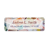 郵便切手フィラテルイフェマ住所 シール (正面)