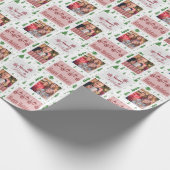 郵便切手写真ラッパーソナライズされたピング紙 ラッピングペーパー (角)