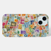 郵便切手水彩 Case-Mate iPhoneケース (裏面 (横))