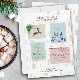 郵便切手温かい願い特別配達