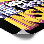 郵便労おもしろい働者引用文ミームデザイン ポスター (角)