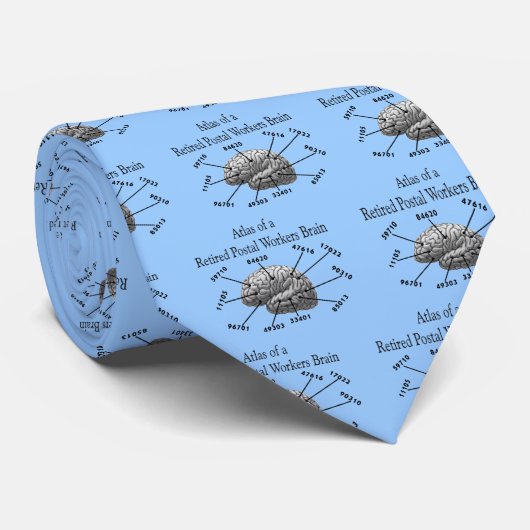 郵便労おもしろい退職した働者のTシャツとギフト ネクタイ (ロール)