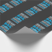 郵便労働者退職事務取扱退職した業者 ラッピングペーパー (角)