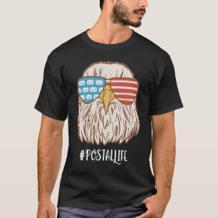 郵便労働者配達郵便配達人4 Tシャツ
