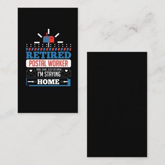 郵便労退職した働者おもしろい退職金 名刺