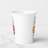 郵便労退職した働者マイレマン私は退職したカスタム 紙コップ (左)