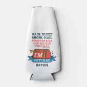 郵便労退職した働者メールマン退職カスタム ボトルクーラー (正面)