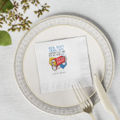 郵便労退職した働者退職パーティー郵便配達人 スタンダードカクテルナプキン