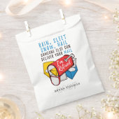 郵便労退職した働者退職郵便配達人パーティー フェイバーバッグ (クリップ留めされた状態)