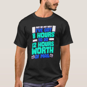 郵便勤務者郵便配達人 Tシャツ