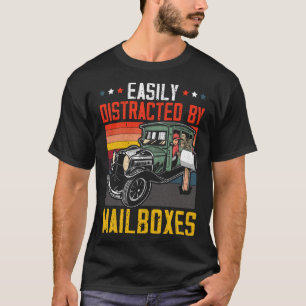 郵便勤務者郵便配達便Esc Tシャツ