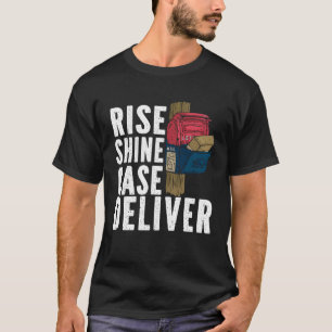 郵便勤務者郵便配達出荷郵便エスカー Tシャツ