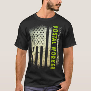 郵便勤務者配達郵便局郵便 Tシャツ