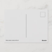 郵便受け郵便局横断用はがき ポストカード (裏面)