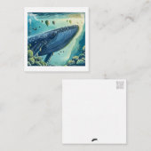 郵便受ファンシー付スタイルの飛行 ノートカード (正面/裏面)