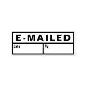 郵便受付日付スタンプ ラバースタンプ (インプリント)