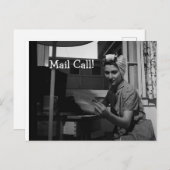郵便呼び出しはがき ポストカード (正面/裏面)