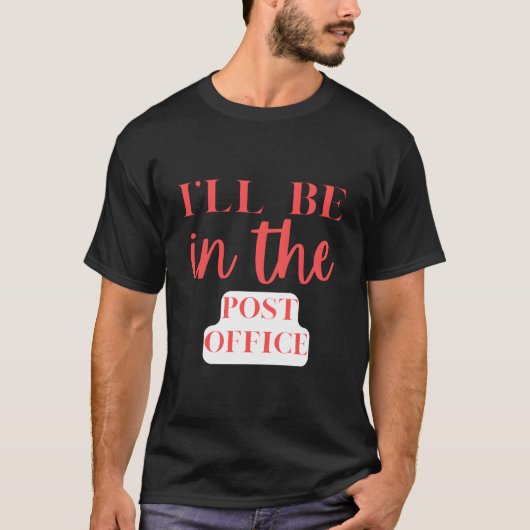郵便局の切手収集 Tシャツ (正面)
