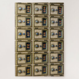 郵便局の組み合わせロックボックス ジグソーパズル