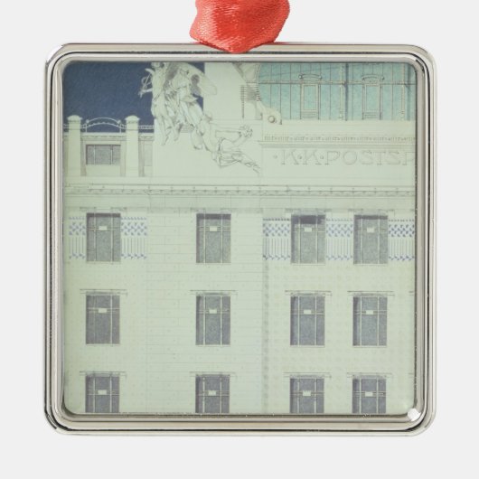 郵便局の貯蓄銀行、ウィーン メタルオーナメント (正面)