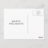 郵便局の郵便局員の休日ありがとう ポストカード (裏面)