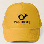 郵便局員のコスチューム 郵便カーニバル Postbotin キャップ (正面)