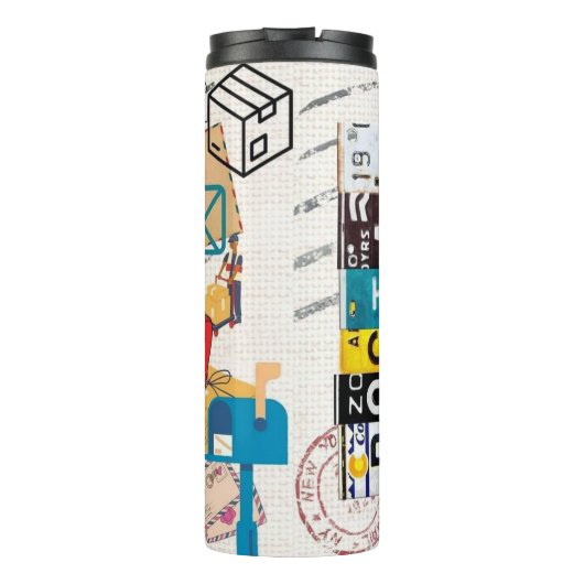 郵便局員の謝意 タンブラー (裏面)