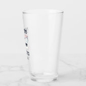 郵便局員の退職メールパーソナライズされたマン タンブラーグラス (左)