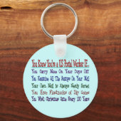 郵便局員を知っているもし キーホルダー (正面)