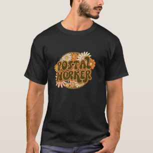 郵便局員クリスマスサンタクロース郵便運送業者M Tシャツ