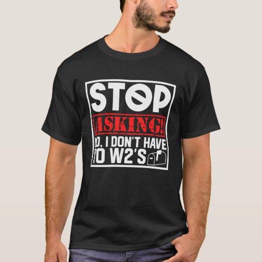 郵便局員メールメンメールレディース&キャリア2 Tシャツ (正面)